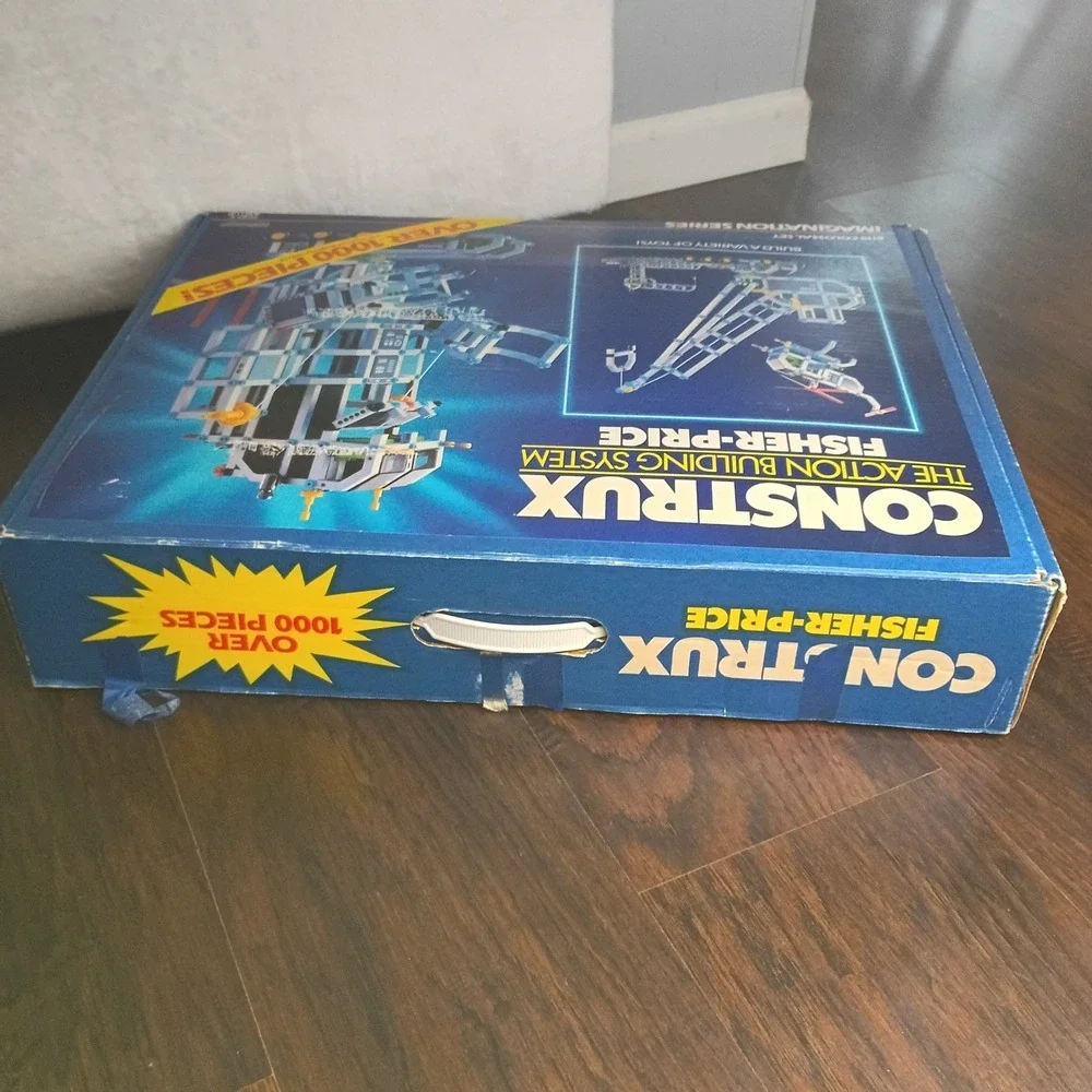 Fisher Price Construx 6110 Colossal 1000 Piece Set Imagination Nearly Complete